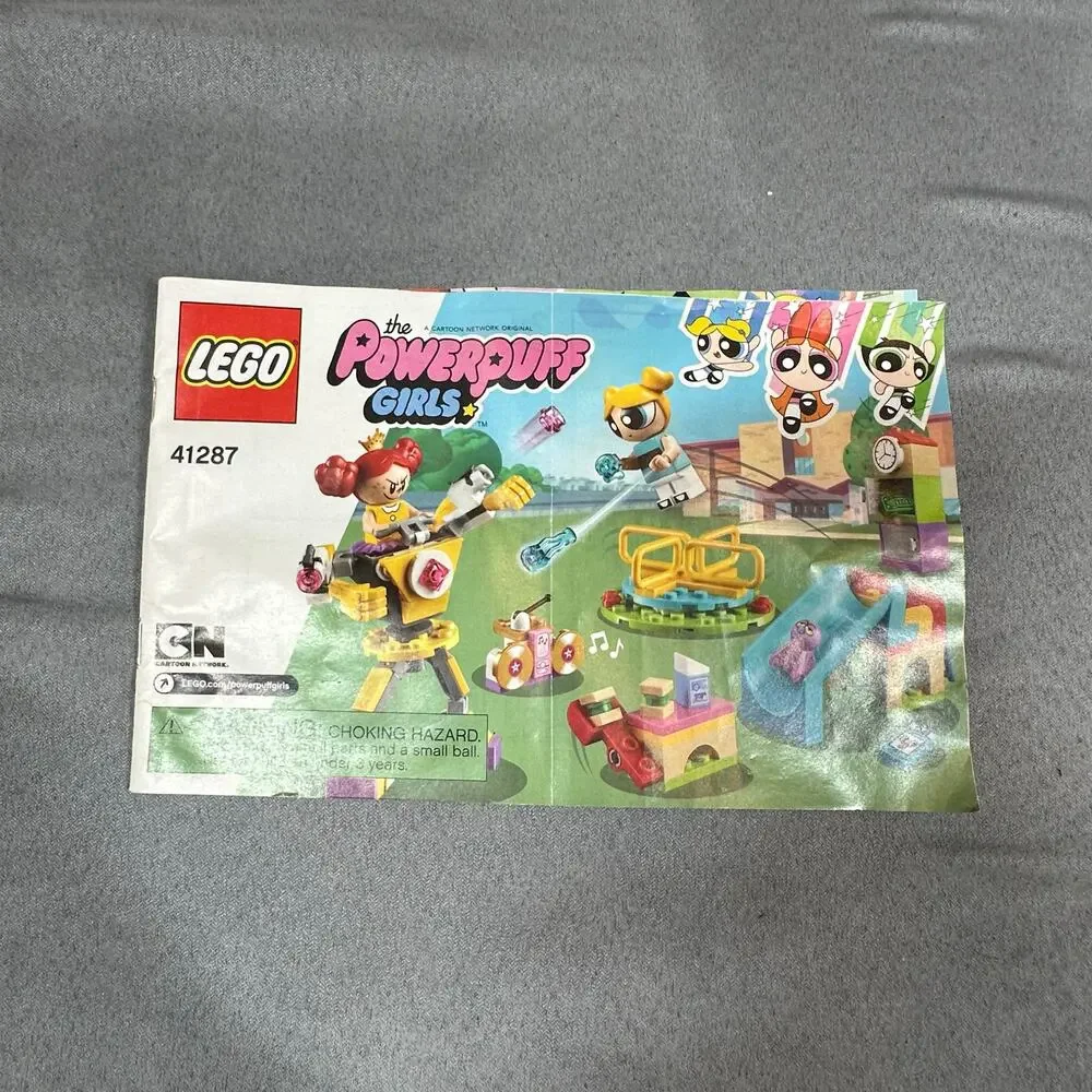 Lego 41287 Powerpuff Girls Bubbles' Playground Showdown Instruction Manual ONLY